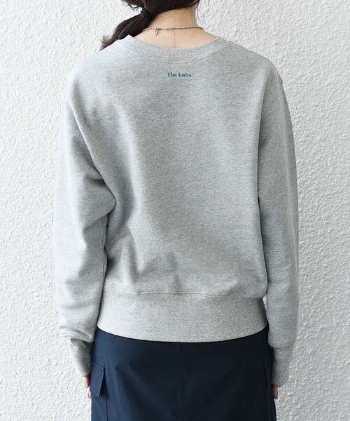 SHIPS any別注】THE KNiTS: ロゴ スウェット 25SS （スウェット