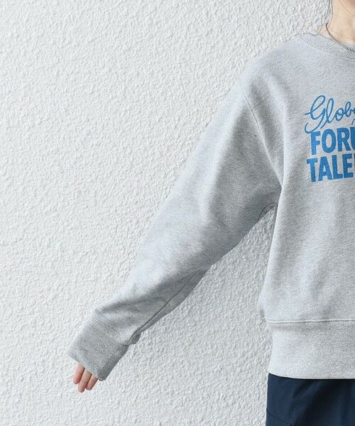 セール】 【SHIPS any別注】THE KNiTS: ロゴ スウェット 25SS