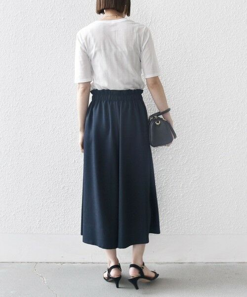 SHIPS / シップス Tシャツ | SHIPS any:〈洗濯機可能〉シアー リブ ハーフ スリーブ クルーネック TEE | 詳細2