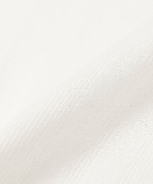 SHIPS / シップス Tシャツ | SHIPS any:〈洗濯機可能〉シアー リブ ハーフ スリーブ クルーネック TEE | 詳細7