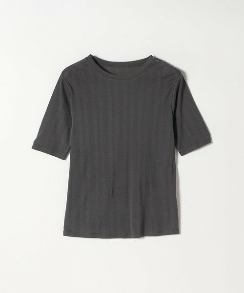 SHIPS / シップス Tシャツ | SHIPS any:〈洗濯機可能〉シアー リブ ハーフ スリーブ クルーネック TEE | 詳細13