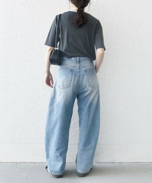 SHIPS / シップス Tシャツ | SHIPS any:〈洗濯機可能〉シアー リブ ハーフ スリーブ クルーネック TEE | 詳細9