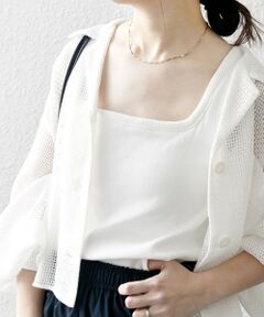 SHIPS / シップス その他インナー・ルームウェア | SHIPS any:〈洗濯機可能〉カップ付き スクエア ブラタンクトップ