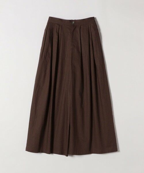SHIPS / シップス その他パンツ | SHIPS any:〈洗濯機可能〉リネン ミックス タック フレア ワイド パンツ | 詳細7