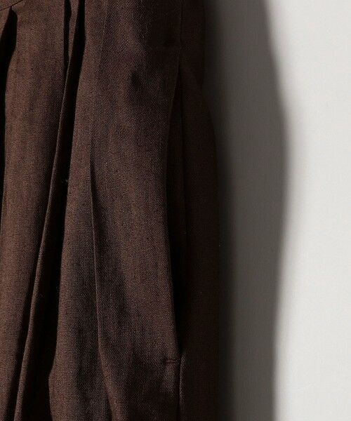 SHIPS / シップス その他パンツ | SHIPS any:〈洗濯機可能〉リネン ミックス タック フレア ワイド パンツ | 詳細10