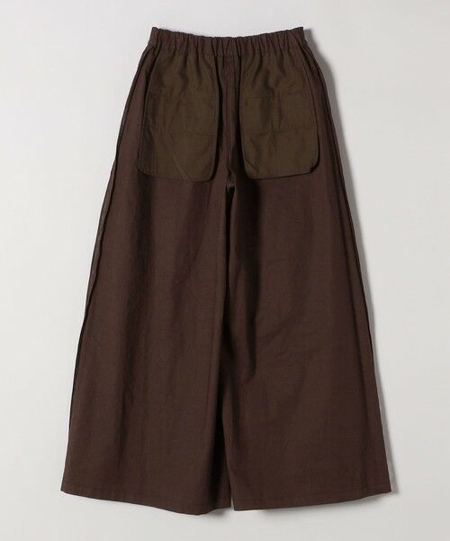 SHIPS / シップス その他パンツ | SHIPS any:〈洗濯機可能〉リネン ミックス タック フレア ワイド パンツ | 詳細15