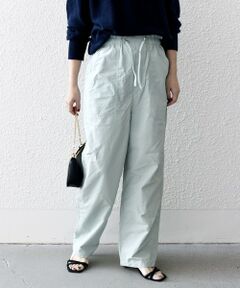 SHIPS / シップス その他パンツ | SHIPS any:〈洗濯機可能〉ナイロン ウエスト ドローコード セミ ワイド パンツ