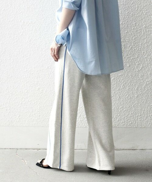 SHIPS / シップス その他パンツ | SHIPS any:〈洗濯機可能〉USAコットン 裏毛 サイドライン スウェット パンツ | 詳細6