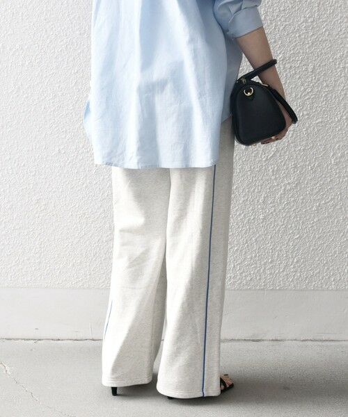 SHIPS / シップス その他パンツ | SHIPS any:〈洗濯機可能〉USAコットン 裏毛 サイドライン スウェット パンツ | 詳細7