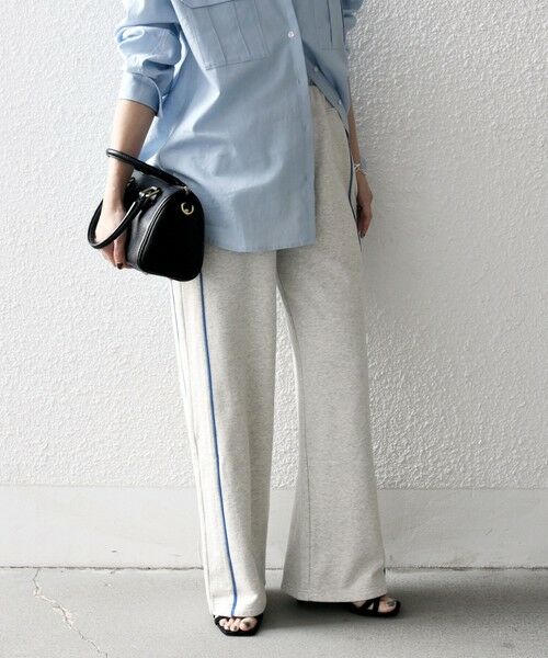 SHIPS / シップス その他パンツ | SHIPS any:〈洗濯機可能〉USAコットン 裏毛 サイドライン スウェット パンツ | 詳細8