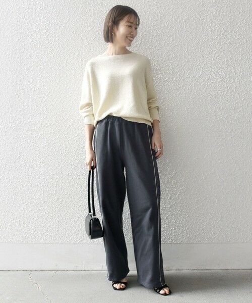 SHIPS / シップス その他パンツ | SHIPS any:〈洗濯機可能〉USAコットン 裏毛 サイドライン スウェット パンツ | 詳細20