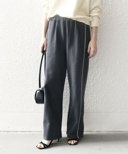 SHIPS / シップス その他パンツ | SHIPS any:〈洗濯機可能〉USAコットン 裏毛 サイドライン スウェット パンツ | 詳細26