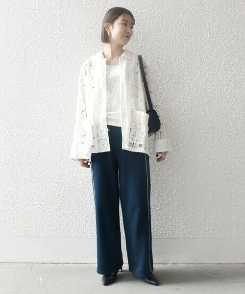 SHIPS / シップス その他パンツ | SHIPS any:〈洗濯機可能〉USAコットン 裏毛 サイドライン スウェット パンツ | 詳細30