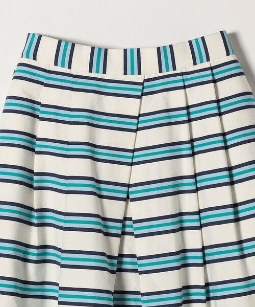 SHIPS / シップス ロング・マキシ丈スカート | SHIPS any:キャンバス ボーダー Aライン スカート | 詳細8