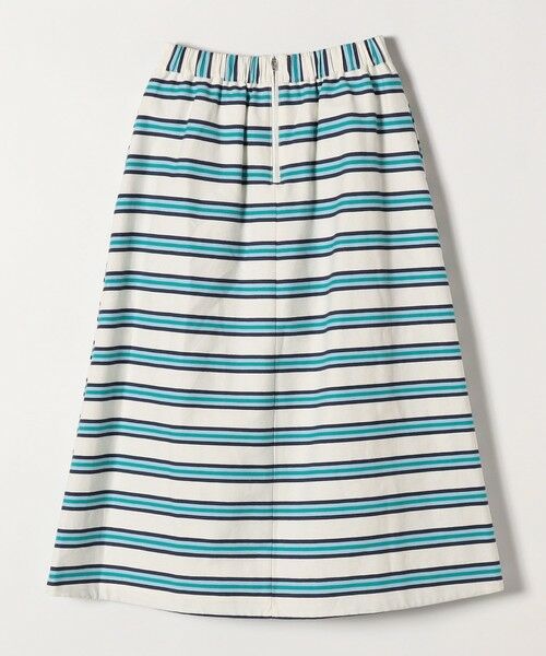 SHIPS / シップス ロング・マキシ丈スカート | SHIPS any:キャンバス ボーダー Aライン スカート | 詳細12