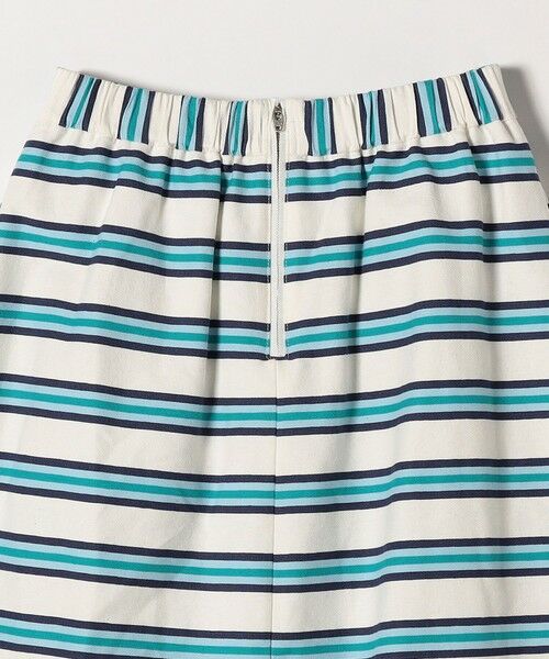 SHIPS / シップス ロング・マキシ丈スカート | SHIPS any:キャンバス ボーダー Aライン スカート | 詳細13