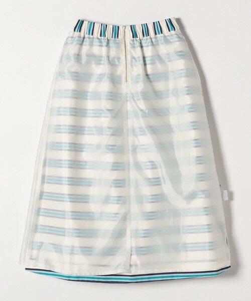 SHIPS / シップス ロング・マキシ丈スカート | SHIPS any:キャンバス ボーダー Aライン スカート | 詳細16