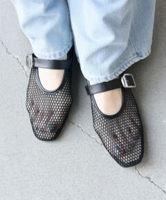 SHIPS / シップス パンプス | SHIPS any: メッシュ フラット シューズ