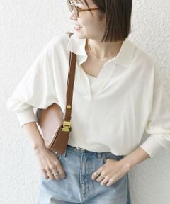 SHIPS for women / シップスウィメン quaranciel:〈洗濯機可能〉REPREVE スキッパー ポケット チュニック シャツ セール】 quaranciel:〈洗濯機可能〉REPREVE スキッパー