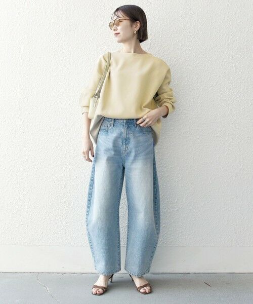 SHIPS / シップス ニット・セーター | SHIPS any:〈手洗い可能〉シーム ボートネック ニット プルオーバー | 詳細1