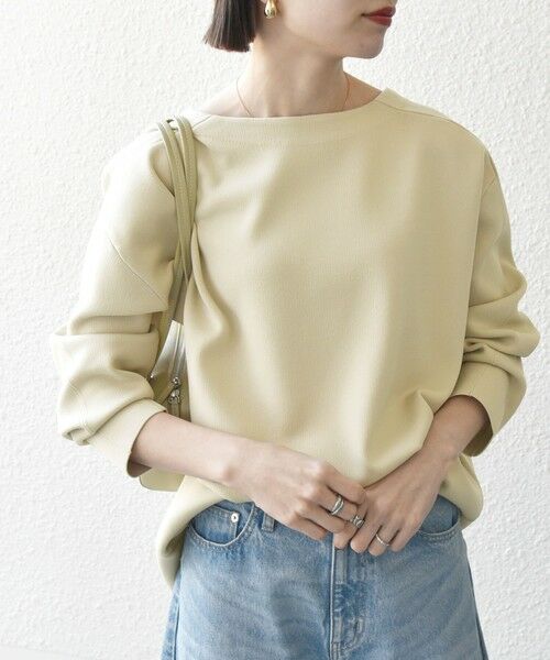 SHIPS / シップス ニット・セーター | SHIPS any:〈手洗い可能〉シーム ボートネック ニット プルオーバー | 詳細4