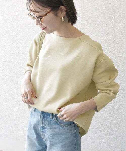 SHIPS / シップス ニット・セーター | SHIPS any:〈手洗い可能〉シーム ボートネック ニット プルオーバー | 詳細6