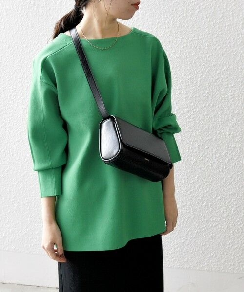 SHIPS / シップス ニット・セーター | SHIPS any:〈手洗い可能〉シーム ボートネック ニット プルオーバー | 詳細21