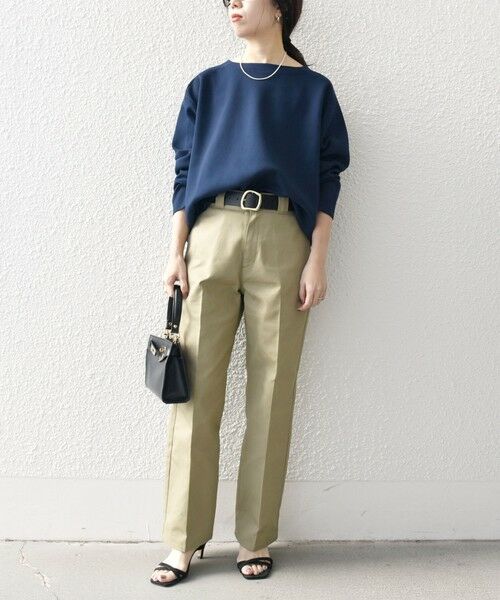 SHIPS / シップス ニット・セーター | SHIPS any:〈手洗い可能〉シーム ボートネック ニット プルオーバー | 詳細25