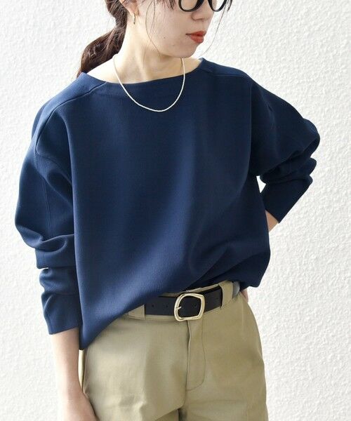 SHIPS / シップス ニット・セーター | SHIPS any:〈手洗い可能〉シーム ボートネック ニット プルオーバー | 詳細27