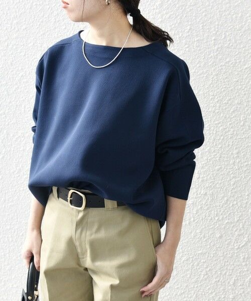 SHIPS / シップス ニット・セーター | SHIPS any:〈手洗い可能〉シーム ボートネック ニット プルオーバー | 詳細28