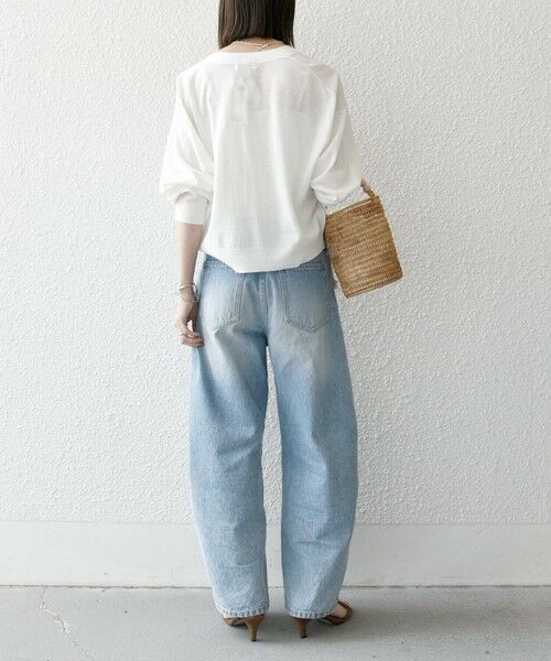 SHIPS / シップス カーディガン・ボレロ | SHIPS any:〈UVカット/手洗い可能〉シアー Vネック カーディガン | 詳細2