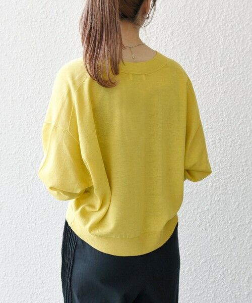 SHIPS / シップス カーディガン・ボレロ | SHIPS any:〈UVカット/手洗い可能〉シアー Vネック カーディガン | 詳細13