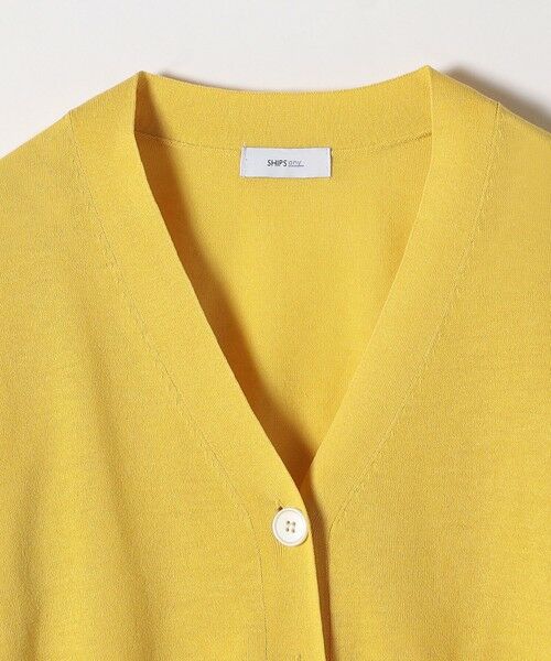 SHIPS / シップス カーディガン・ボレロ | SHIPS any:〈UVカット/手洗い可能〉シアー Vネック カーディガン | 詳細17