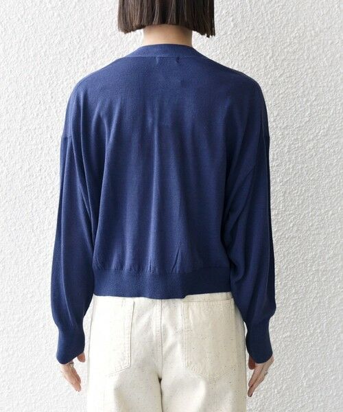 SHIPS / シップス カーディガン・ボレロ | SHIPS any:〈UVカット/手洗い可能〉シアー Vネック カーディガン | 詳細30