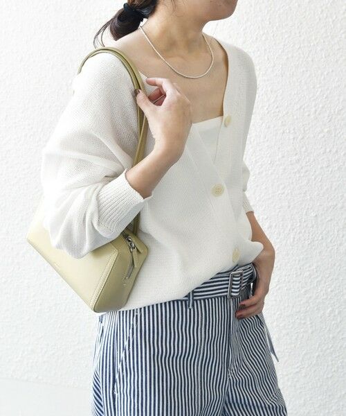 SHIPS / シップス カーディガン・ボレロ | SHIPS any:〈手洗い可能〉バルキー シアー Vネック ニット カーディガン | 詳細6