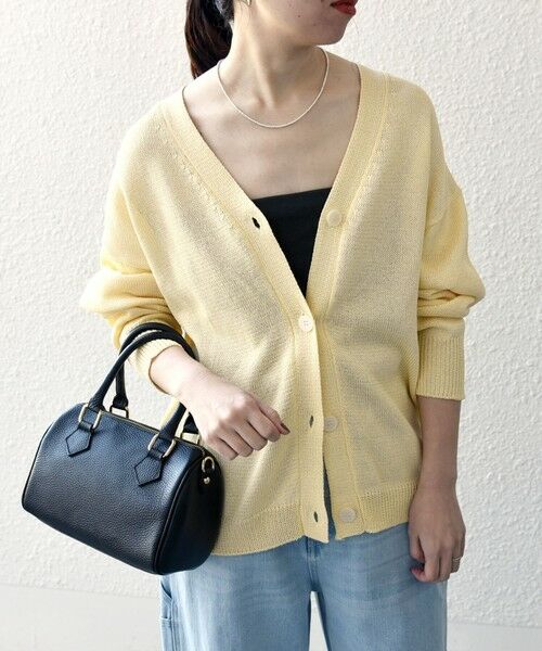 SHIPS / シップス カーディガン・ボレロ | SHIPS any:〈手洗い可能〉バルキー シアー Vネック ニット カーディガン | 詳細17