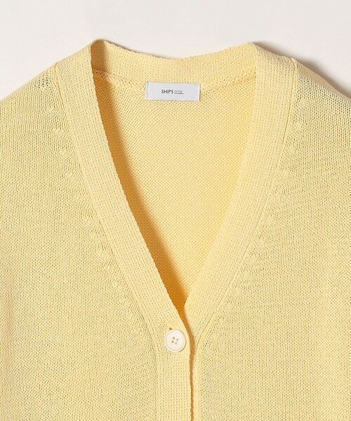 SHIPS / シップス カーディガン・ボレロ | SHIPS any:〈手洗い可能〉バルキー シアー Vネック ニット カーディガン | 詳細19