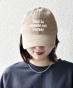 SHIPS / シップス キャップ | VARZAR: レタリング 刺繍 ボール キャップ