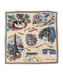 SHIPS / シップス バンダナ・スカーフ | BINDU: マップ バンダナ 25SS