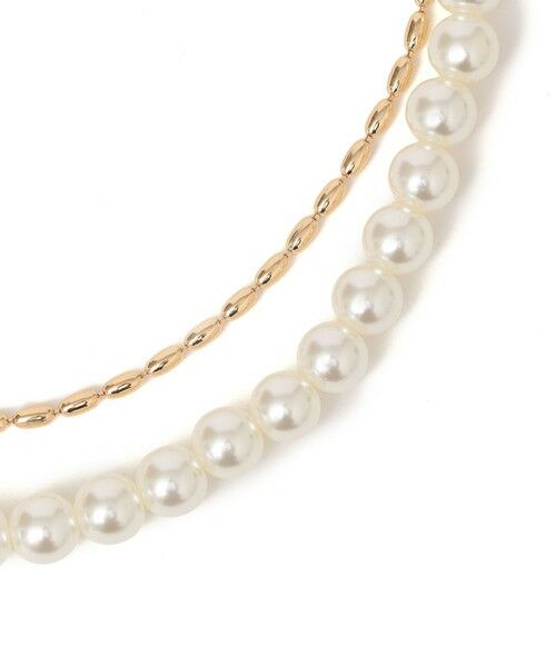 SHIPS / シップス ネックレス・ペンダント・チョーカー | SHIPS any: イミテーションパール 2WAY ネックレス | 詳細5