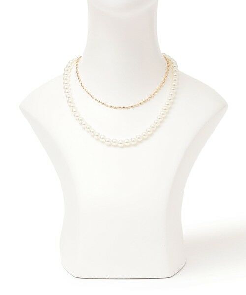 SHIPS / シップス ネックレス・ペンダント・チョーカー | SHIPS any: イミテーションパール 2WAY ネックレス | 詳細7