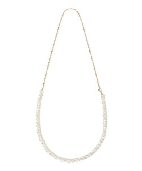 SHIPS for women/シップスウィメン SHIPS any: イミテーションパール 2WAY ネックレス ゴールド ONE SIZE SHIPS for women/シップスウィメン SHIPS any: イミテーションパール 2WAY ネックレス ゴールド ONE SIZE