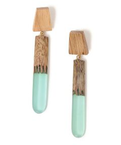 SHIPS / シップス ピアス・イヤリング | SHIPS any: アクリル ウッド ピアス