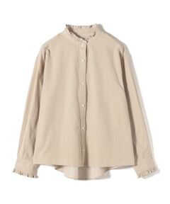 SHIPS / シップス シャツ・ブラウス | SHIPS Colors:〈洗濯機可能〉フリルネック デニム シャツ