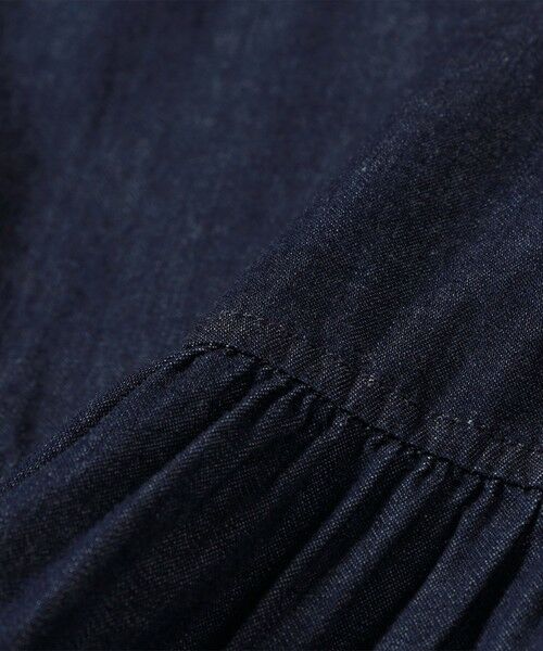 SHIPS / シップス シャツ・ブラウス | SHIPS Colors:〈洗濯機可能〉フリルネック デニム シャツ | 詳細6