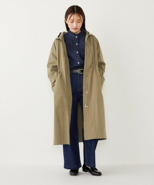 SHIPS / シップス シャツ・ブラウス | SHIPS Colors:〈洗濯機可能〉フリルネック デニム シャツ | 詳細20