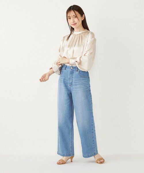 SHIPS / シップス シャツ・ブラウス | SHIPS Colors:〈手洗い可能〉サテン ハイネック タック ブラウス | 詳細16