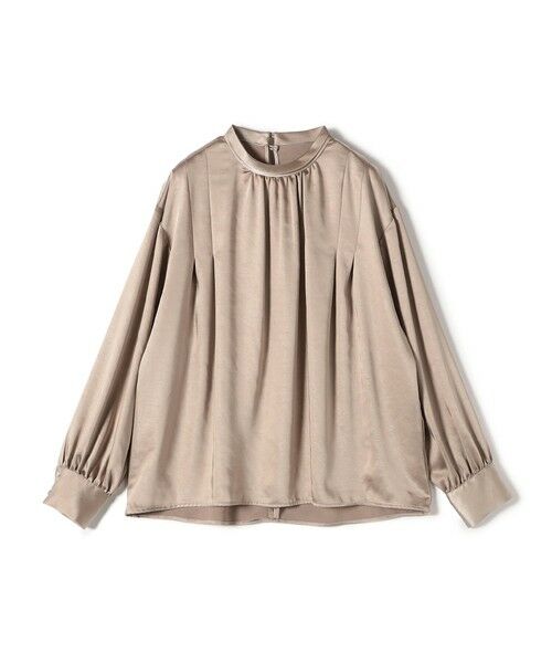 SHIPS / シップス シャツ・ブラウス | SHIPS Colors:〈手洗い可能〉サテン ハイネック タック ブラウス | 詳細17