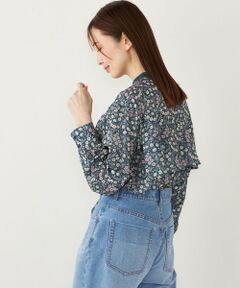 SHIPS / シップス シャツ・ブラウス | SHIPS Colors:〈手洗い可能〉MULHOUSE フラワープリント ラッフルブラウス