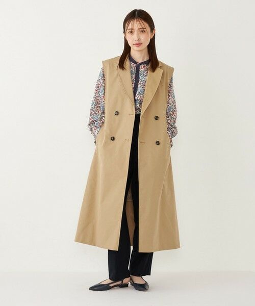 SHIPS / シップス シャツ・ブラウス | SHIPS Colors:〈手洗い可能〉MULHOUSE フラワープリント ラッフルブラウス | 詳細9